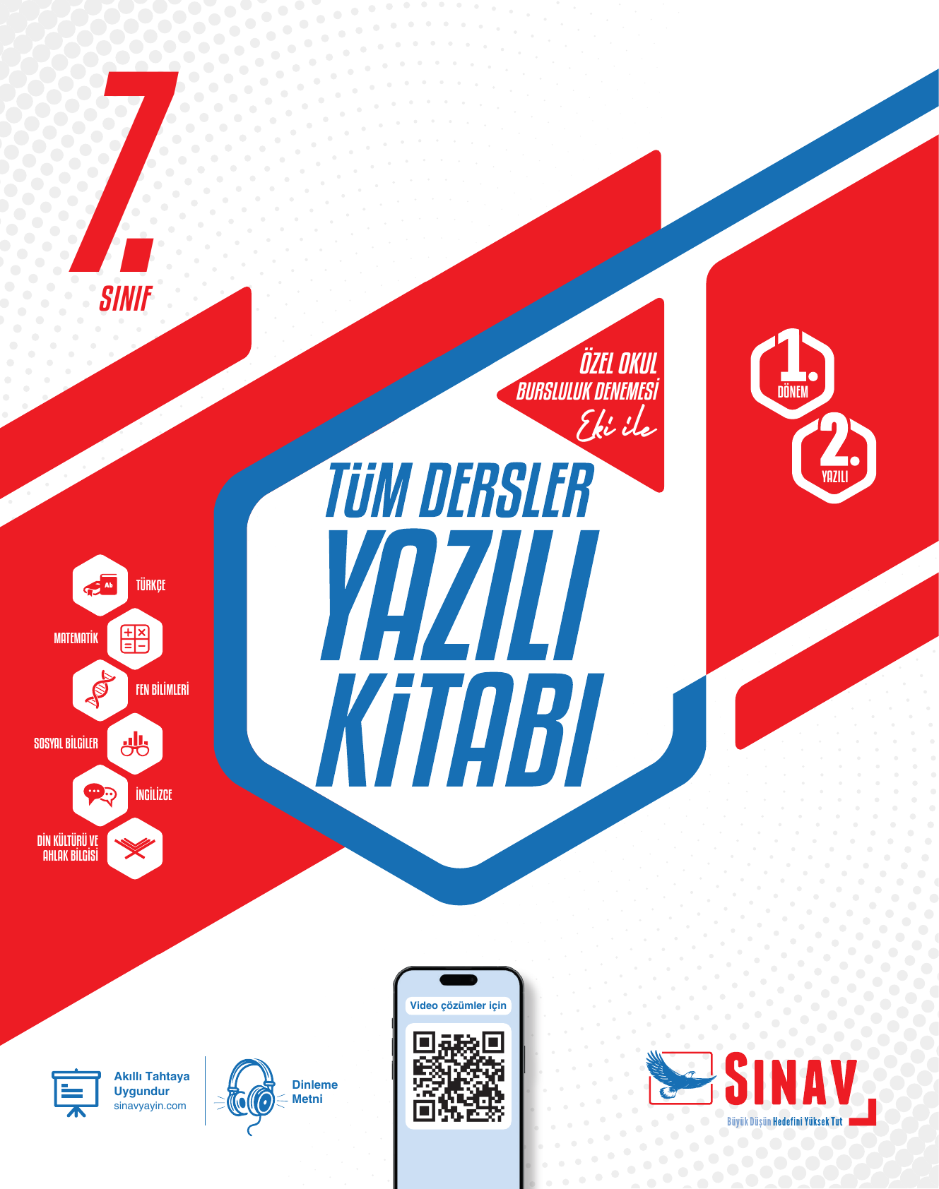 2026 7.Sınıf Tüm Dersler Yazılı Kitabı 1.Dönem 2.Yazılı Sınavı